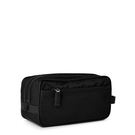 prada chest pouch|Prada nylon makeup pouch.